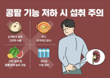 무더위 몸보신 보양식, 콩팥 기능 나쁘면 피해야