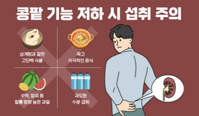 무더위 몸보신 보양식, 콩팥 기능 나쁘면 피해야
