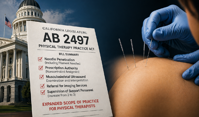 가주 AB 2497 논란 확산! “물리치료사 침 치료, 한의 의료 근간 흔든다”