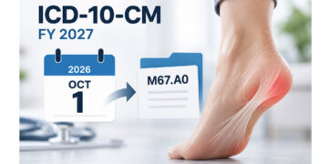 2027 ICD-10-CM 10월 1일부터 적용⋯족저근막염 코드 변경 주의